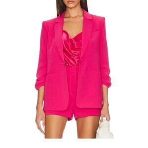 Cinq à Sept Khloe Blazer In Fuchsia Pink‎